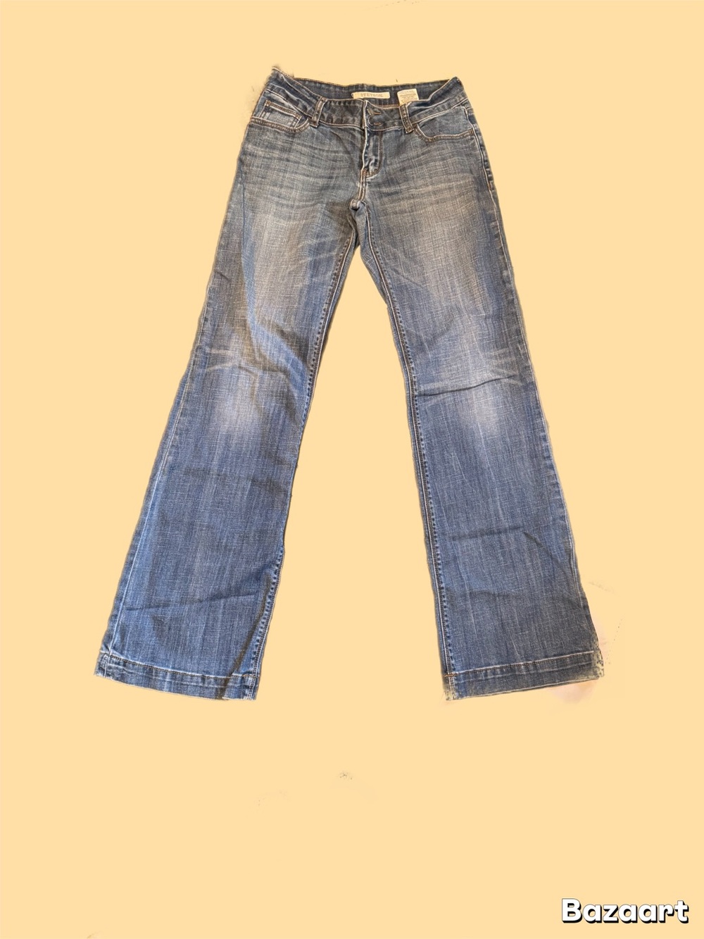 Classic Women's Blue Denim Jeans - Bootcut